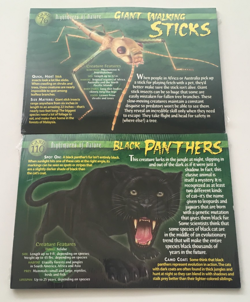 Weird N' Wild Creatures - Nightmares of Nature Cards Pack of 10 Set of 2 (New) - Image 1