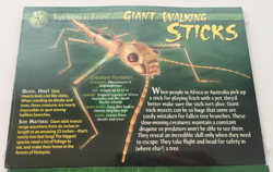 Weird N' Wild Creatures - Nightmares of Nature Cards Pack of 10 Set of 2 (New) - Image 2