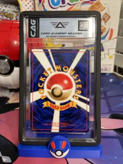 CAG 9.5 GEM MINT Ampharos 181 Japanese Neo Genesis Holo Pokemon Card - Image 2