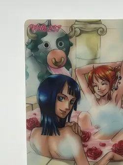[RARE] No.237 Nami & Nico Robin Japanese One Piece Gumica Gummy Card 2005 BANDAI - Image 2
