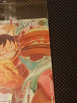ONE PIECE Card Game x MOS BURGER ~ Luffy Promo Card P-080 Limited Japan - Image 4