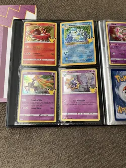 Pokemon Trading Card Game TCG 4 Pocket Binder With Misc Blastoise Mew Charizard - Image 1