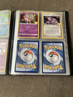 Pokemon Trading Card Game TCG 4 Pocket Binder With Misc Blastoise Mew Charizard - Image 3