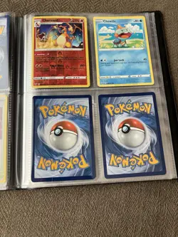 Pokemon Trading Card Game TCG 4 Pocket Binder With Misc Blastoise Mew Charizard - Image 5