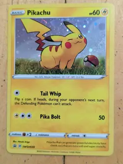 Pikachu SWSH039 SWSH: Sword & Shield Promo Cards Holo - Image 2