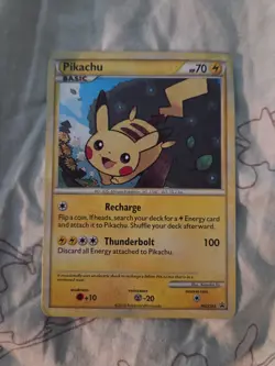Pikachu HGSS Black Star Promos HGSS03 - 2010 Nintendo - Pokemon Card - - Image 1