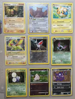 Pokemon Card Collection Lot Binder Vintage WoTc 1999 - Image 1