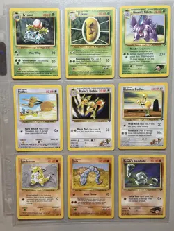 Pokemon Card Collection Lot Binder Vintage WoTc 1999 - Image 3