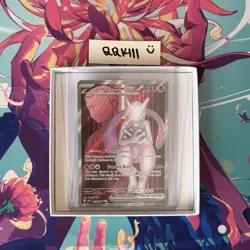 Team Rockets Mewtwo EX 213/182 Destined Rivals Full Art Pokemon TCG Card NM/M - Image 1