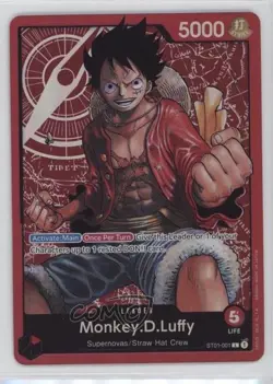 2022 One Piece Card Game: Straw Hat Crew ST01 Starter Deck L Monkey D Luffy - Image 1