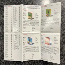 Pokmeon Base Set 2 Theme Deck Card List Insert Vintage WOTC - Image 2