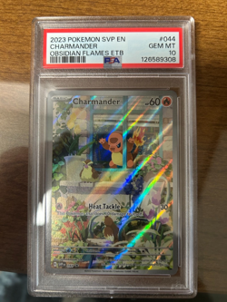 Charmander 044 Sv: Scarlet & Violet Promo Cards Holo PSA 10 GEM MINT!!! - Image 1