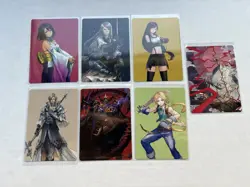 Final Fantasy MTG Art Series Lot of 7 Cards. - Image 1
