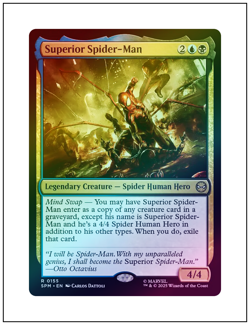 1x Superior Spider-Man, Foil, Magic the Gathering MTG NM - Image 1