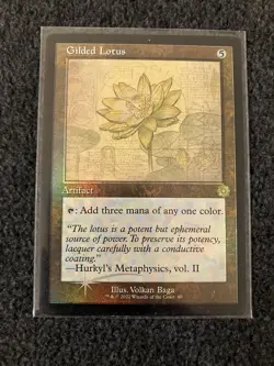 Magic MTG - Gilded Lotus Foil - The Brothers' War: Retro Frame Artifacts - Image 1