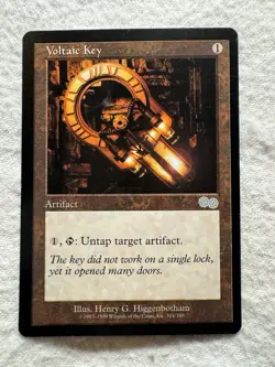 MTG - Voltaic Key - Urza's Saga - NM - Free Shipping! - Image 1