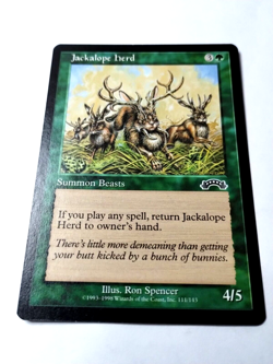 MTG Jackalope Herd Exodus 111/143 Regular Common - Uncirculated - Image 2