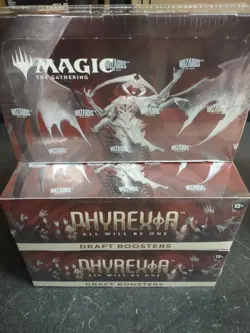 Magic the Gathering: Phyrexia All Will Be One Draft Booster Box Lot Of 3 Sealed 195166184845 - Image 1