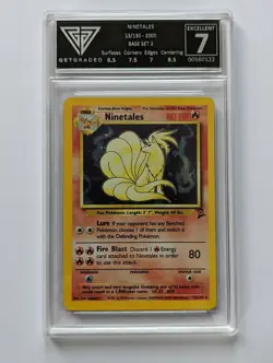 Ninetales | 13/130 | Base Set 2 | Pokemon TCG | Rare Holo | Get Graded 7 - Image 1