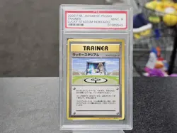 PSA 9 MINT Lucky Stadium Pikachu Hokkaido Trainer Promo Japanese Pokemon 2000 - Image 1