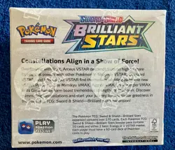 Pokemon TCG: Sword & Shield - Brilliant Stars Booster Box (Factory Sealed) - Image 2