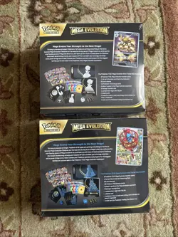 Pokemon Mega Evolution Elite Trainer Box ETB Set of 2 New Sealed - Image 2