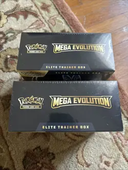 Pokemon Mega Evolution Elite Trainer Box ETB Set of 2 New Sealed - Image 5