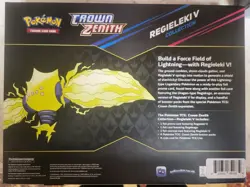 Pokemon TCG Crown Zenith Regieleki V Collection Box. SEALED - Image 2