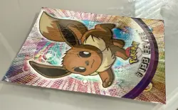 2000 Topps Pokemon TV #133 Eevee Rainbow Holo Foil Animation Series 3 Print Flaw - Image 4