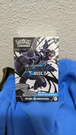 Pokemon TCG S&V BLACK BOLT Booster Bundle 6 Packs NEW/Factory Sealed - Image 1