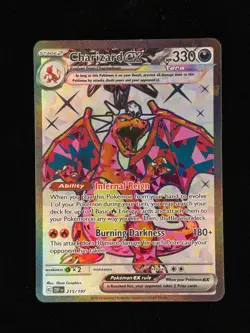 Charizard ex 215/197 Pokemon Obsidian Flames (OBF) 2023 LP+ 🔥🔥🔥 - Image 1