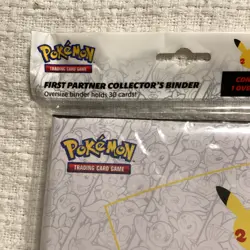 Pokemon 25th Anniversary Jumbo Pikachu First Partner Collector's Binder SEALED 820650809606 - Image 2