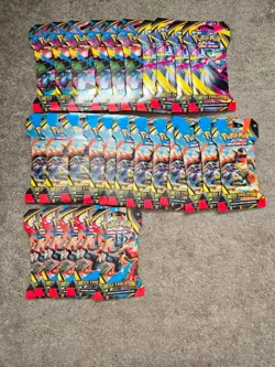 Pokemon Mega Evolution Sleeved Booster Pack [Lot Of 27] In Hand! - Image 1