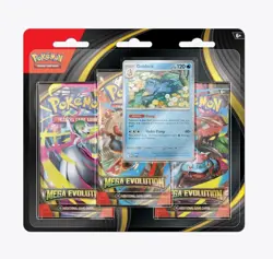 Pokemon TCG Mega Evolution 3 Pack Blister [Golduck] - Image 1