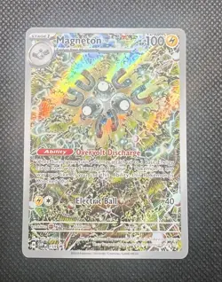 Pokemon Sealed Magneton SVP 159 Surging Sparks Full Art Holo Black Star Promo NM - Image 1