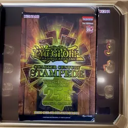 Yu-Gi-Oh! Trading Card Quarter Century Stampede Box (5packs)plus A Bonus Pack! - Image 1