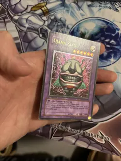 Yugioh Ojama King SOD-EN034 Ultimate Rare 1st Edition VLP (ST) - Image 4