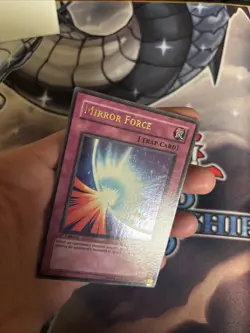 YuGiOh Mirror Force Metal Raiders MRD-E138 1st Edition Ultra Euro LP (VST) - Image 3