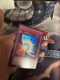 YuGiOh Mirror Force Metal Raiders MRD-E138 1st Edition Ultra Euro LP (VST) - Image 4