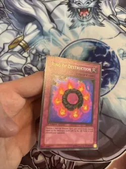 Yu-Gi-Oh TCG Ring of Destruction Pharaonic Guardian PGD-000 1st Edition VLP (ST) - Image 2