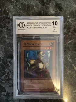 Yu-Gi-Oh M-Warrior #2LOB-077 Common 1st Edition North American, BCCG 10 - Image 2