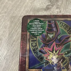 2003 YU-GI-OH DARK MAGICIAN DESIGN SEALED TIN VINTAGE - Image 5