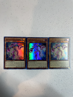 yugioh vision hero faris ultra rare 3x gfp2-en059 playset GFP2 - Image 1