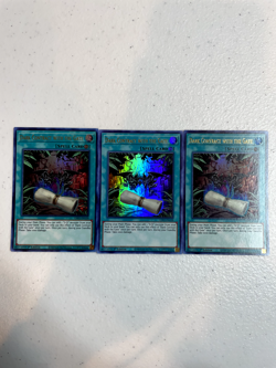 yugioh dark contract with the gate ultra rare 3x gfp2-en159 playset GFP2 - Image 1