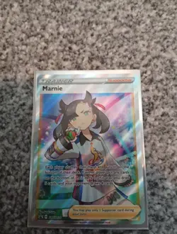Marnie SWSH121 Black Star Promo Full Art Card Near Mint Condition - Image 2