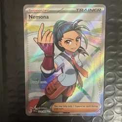 Pokemon Lot: Trainer Cards! Lana’s Aid, Cynthia’s Ambition Rainbow and Nemona - Image 3