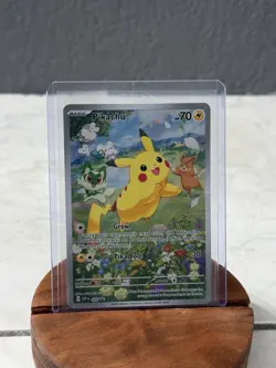 Pokemon TCG 2024 Pikachu SVP 88 Black Star Promo Card - Image 1