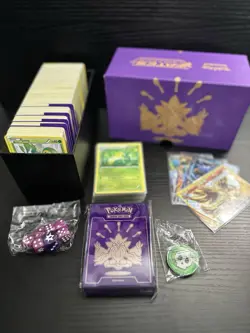 Pokemon 2016 Fates Collide Bulk Lot 400+ Cards Open ETB Sleeves Dice & 2Deck Box - Image 1