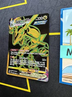 Pokemon Card Rayquaza VMAX Silver Tempest Trainer Gallery TG29/TG30 206 💎NM💎 - Image 4