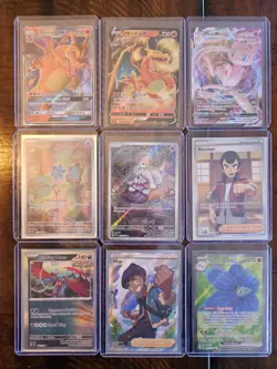 82 Card Pokemon Lot FA Rare VMAX Holos Charizard Mewtwo Eevee - Image 1